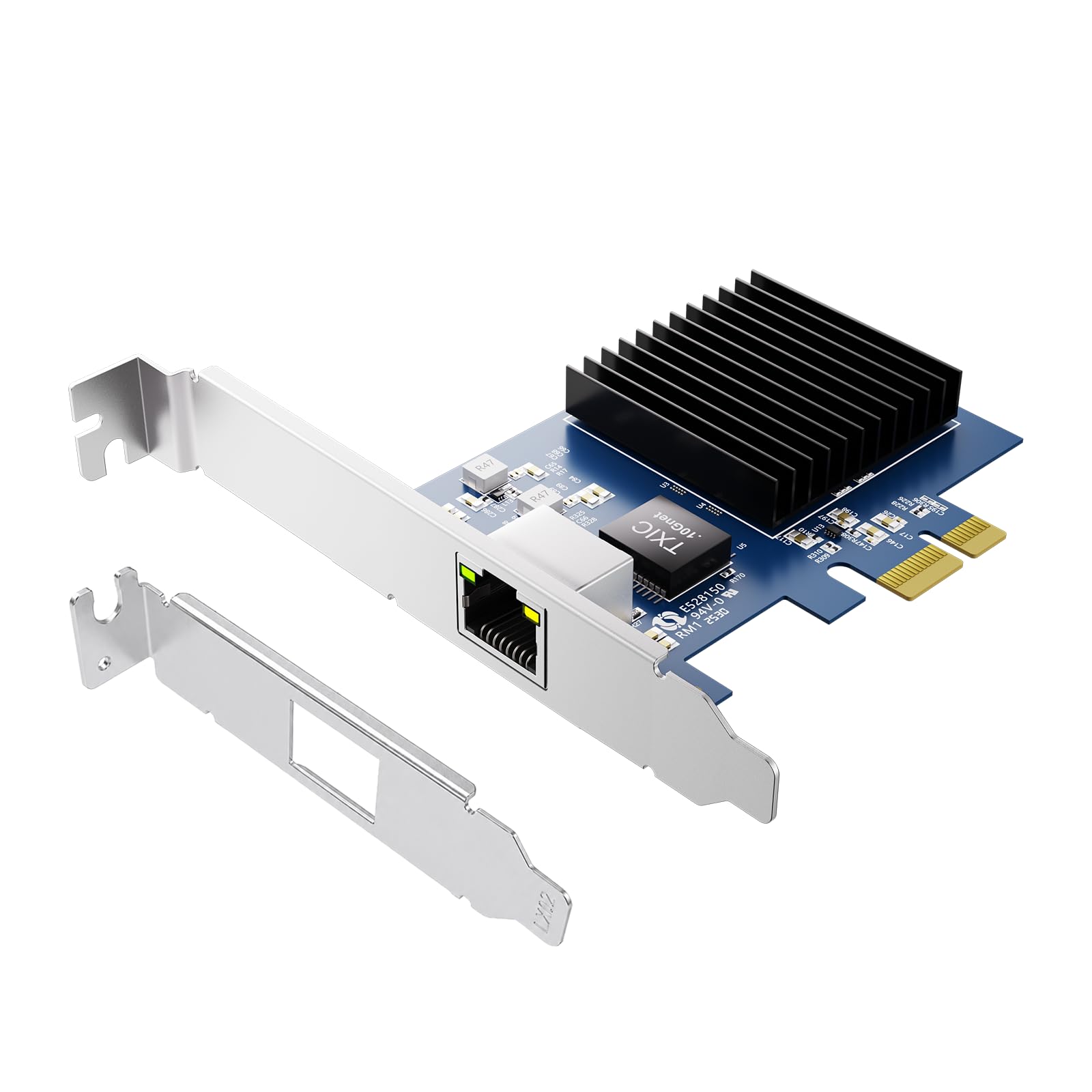 チノパン専用　 純正10Gb アダプター Amazon | BZIZU 10ギガビット 10GbE 10Gbps LANカード (PCIe 4.0 x1