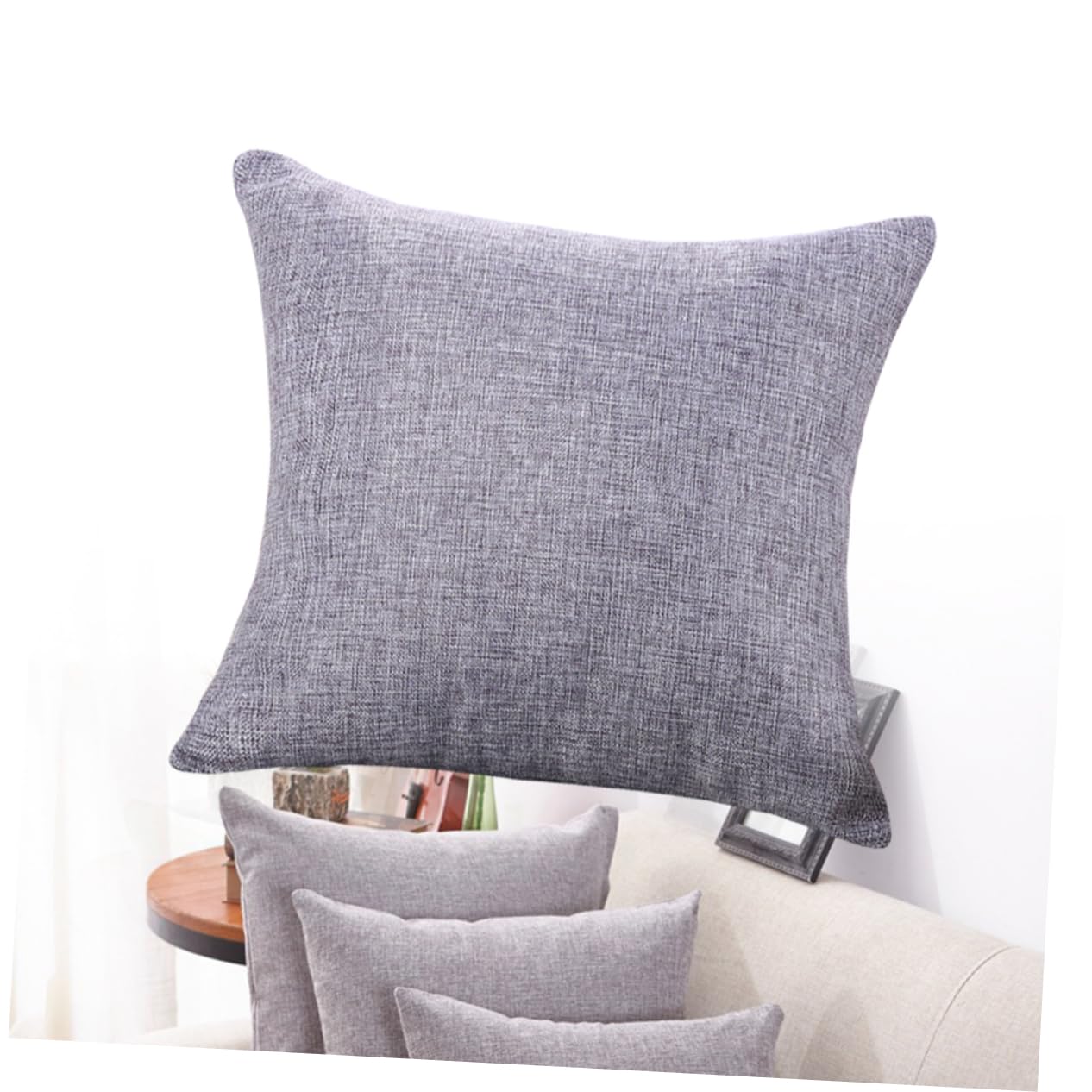 Cabilock 3piezas Funda De Cojín Decorativa para Sala De Estar Diseño Natural y Transpirable para Sofás y Decoración del Hogar