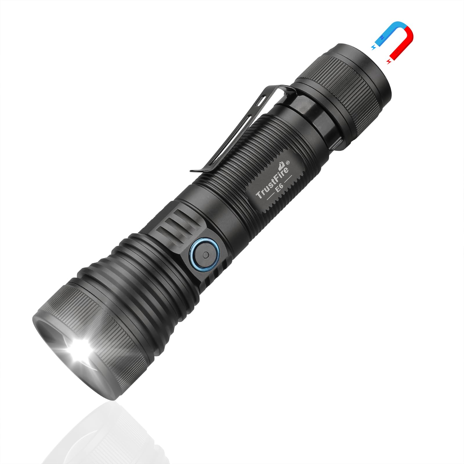 Amazon.co.jp: TrustFire E6 フラッシュライト 強力 1500ルーメン 高