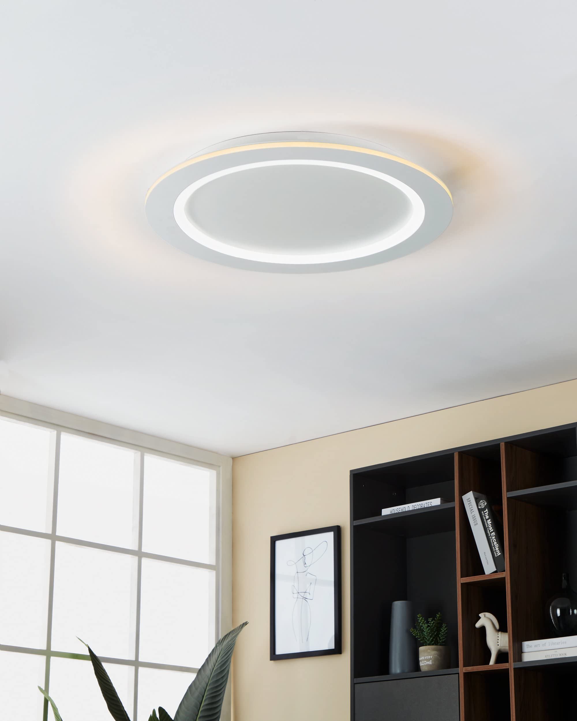 EGLO connect.z Smart Home LED plafondlamp Montegranaro-Z, ZigBee