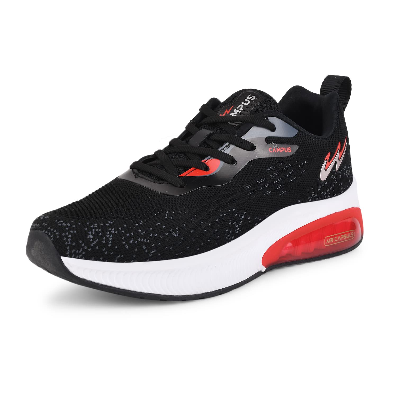 Campus Mens STEAM BLK/RED Running Shoes - 8UK/India 22G-224 (B0BXCRXHVH) Amazon Price History, Amazon Price Tracker