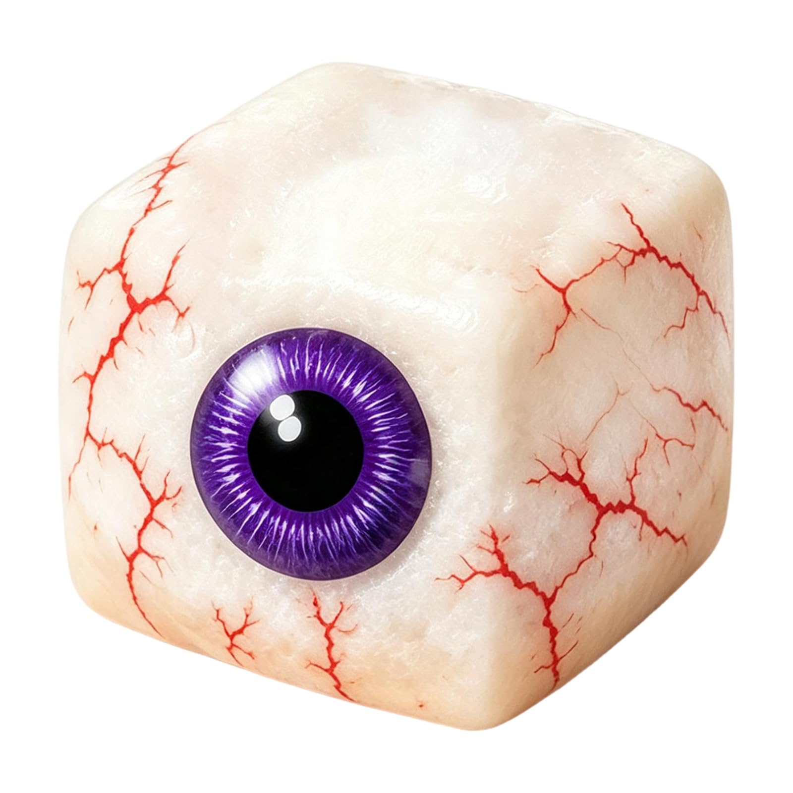 5.5cm Squishy Fidget Toys for Kids 3+ Teens & Adults, Eyeball Halloween Soft Squeeze Sensory Toy for Stress Anxiety Relief, Party Favors for Focus & Calm