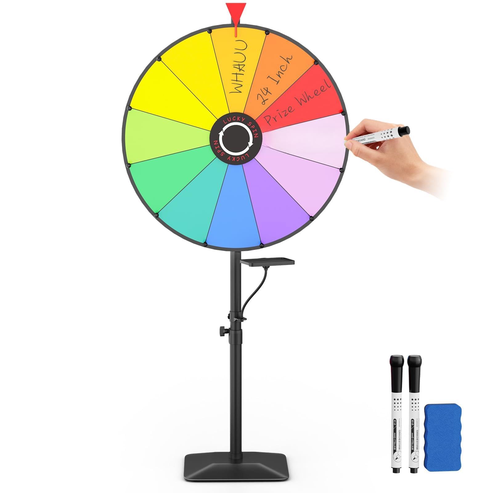 Photo 1 of WHAUU 24 Inch Prize Wheel