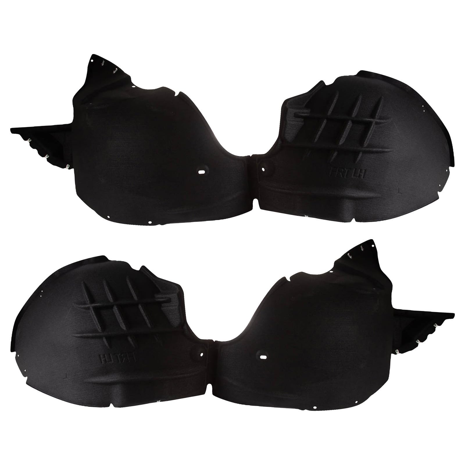 TRQ Front Inner Fender Liner Set | For 2018-2022 Buick Enclave GM1248291 GM1249291