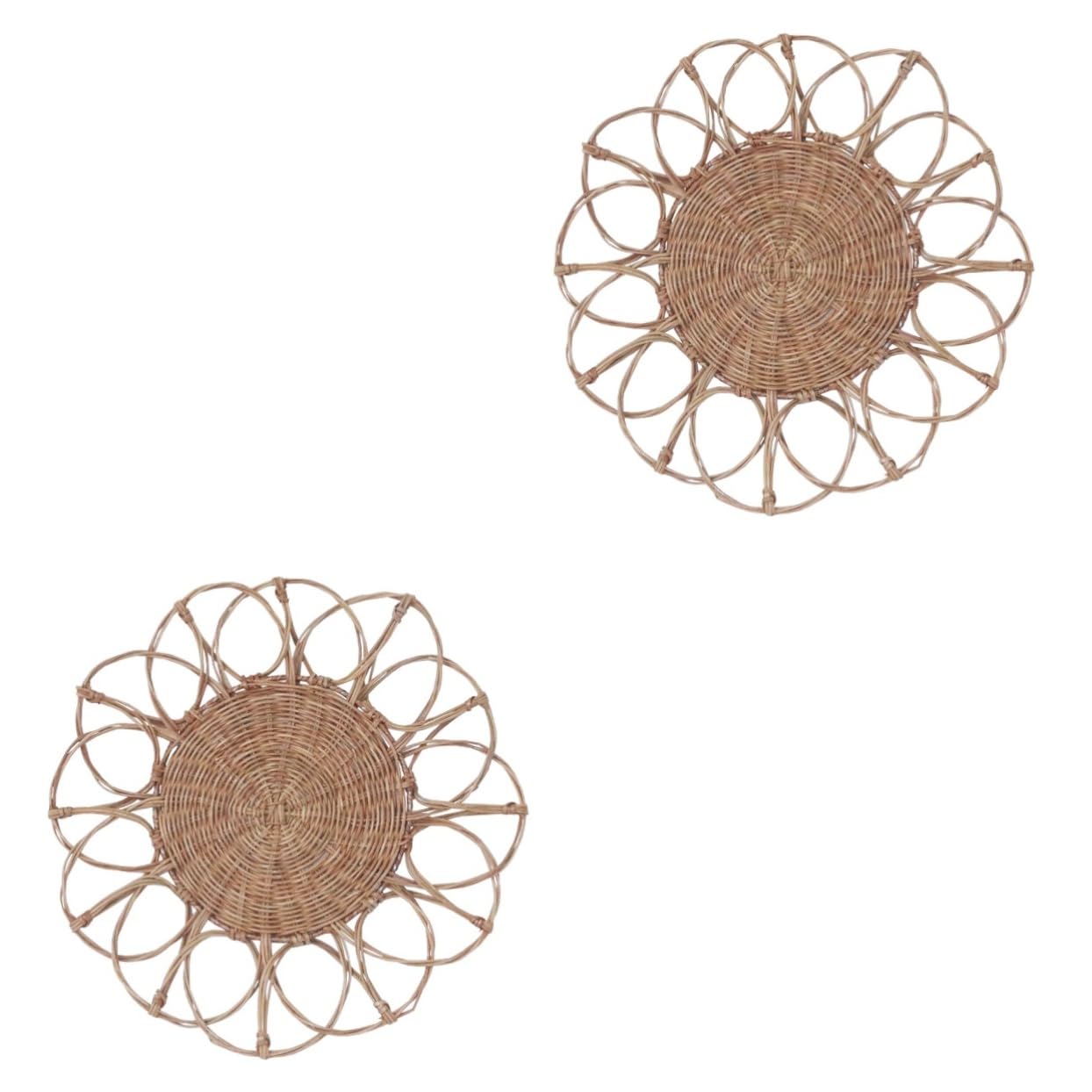 Decoration murale en rotin pour embellir le jardin et le bureau