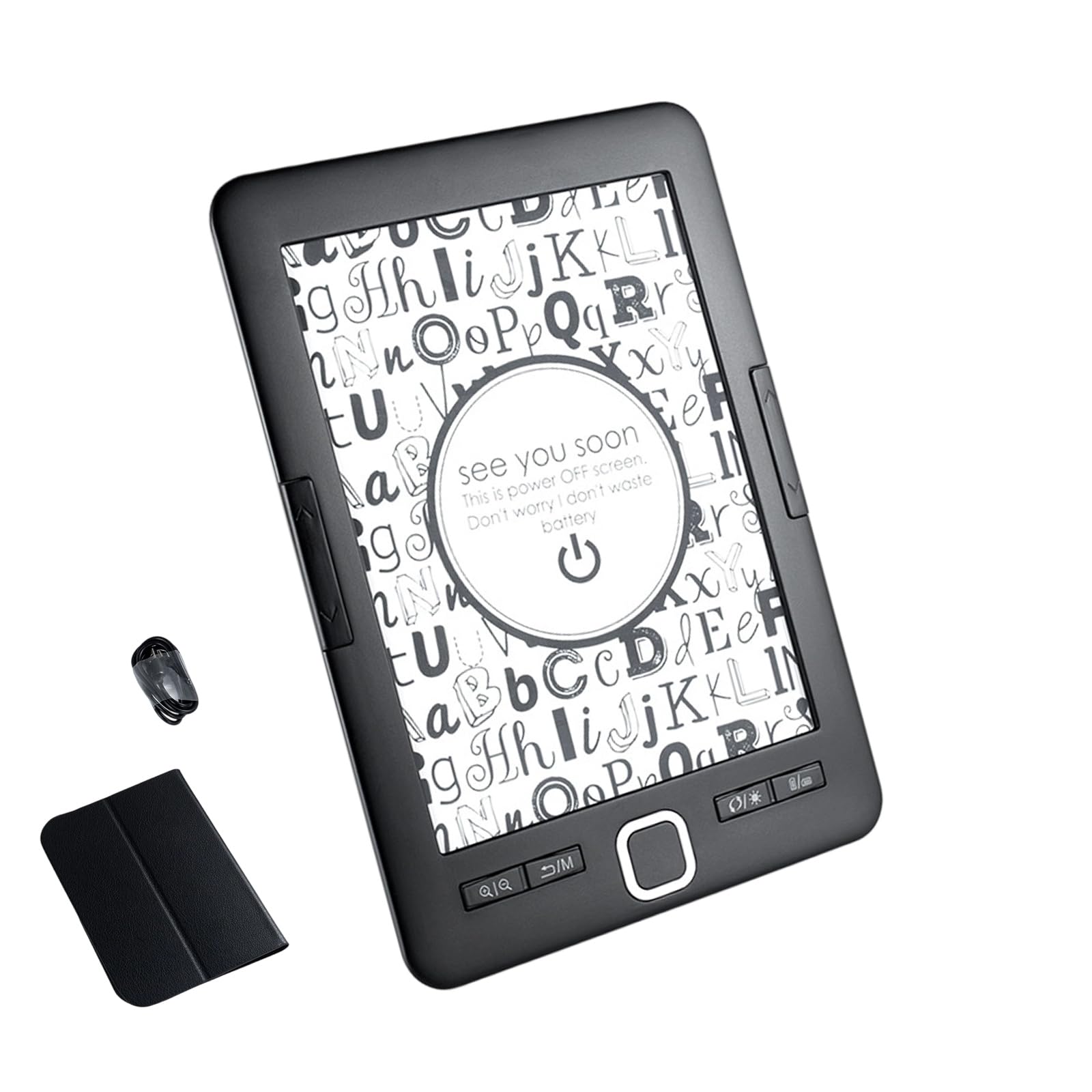 Lettore di libri con tecnologia a luce frontale supporta più formati leggeri per lettura frontale lettore di luce frontale Lettore elettronico da viaggio Dispositivo per pendolarismo Lettura notturna
