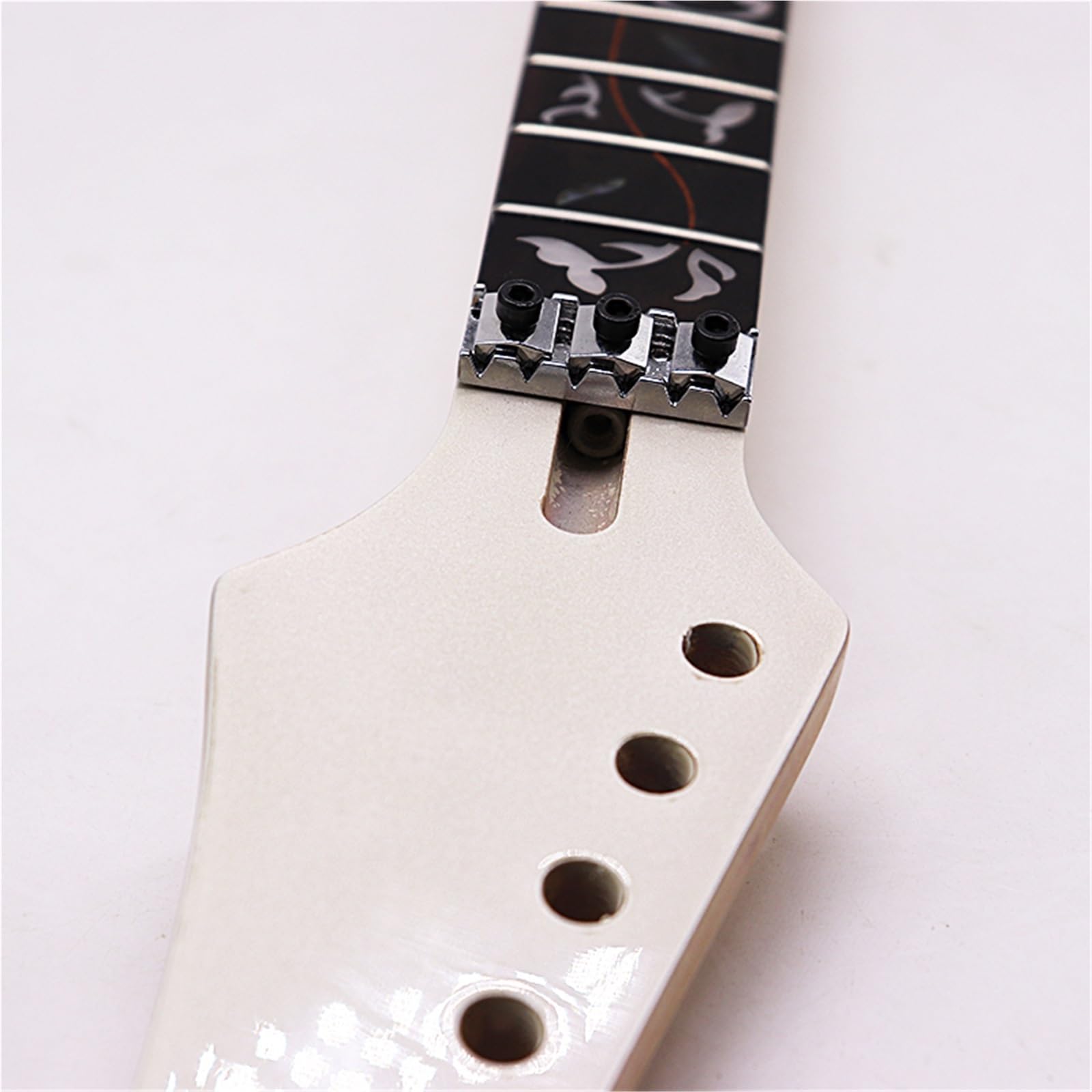 DIY Gryf Gitarowy 6 Strun 24 Progi Palisander Podstrunnica Klon Gryf Do Gitary Elektrycznej Z Podwójną Korbą