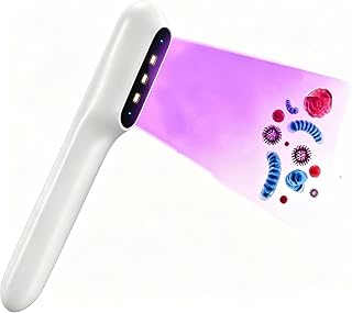 Elitzia Tragbarer UV-Desinfektionsmittel, Handgerät, UVC-Lichtsterilisator für Zuhause und Reisen, Mini-Desinfektionslampe für Telefon, Toilette, Babyzimmer, Büro, UV-Licht-Desinfektionsmittel, ETJ107