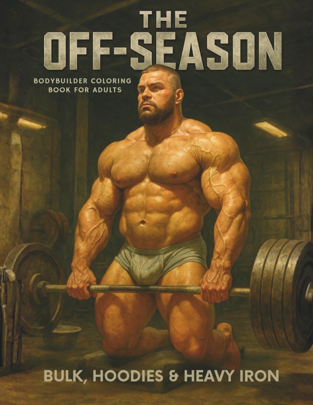 The Off-Season — Bodybuilder Colouring for Adults: Adult Colouring/Coloring Book of Massive Muscular Men, Off-Season Bodybuilding, Heavy Gym Workouts ... Colouring: Power & Symmetry (Adult Series))