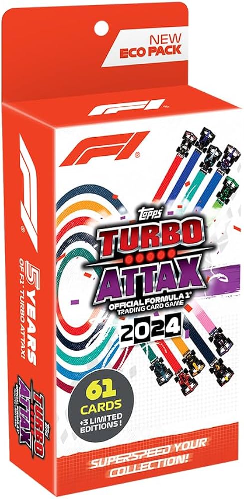 Amazon.com: Topps F1 Turbo Attax 2024 Trading and Collectible Card
