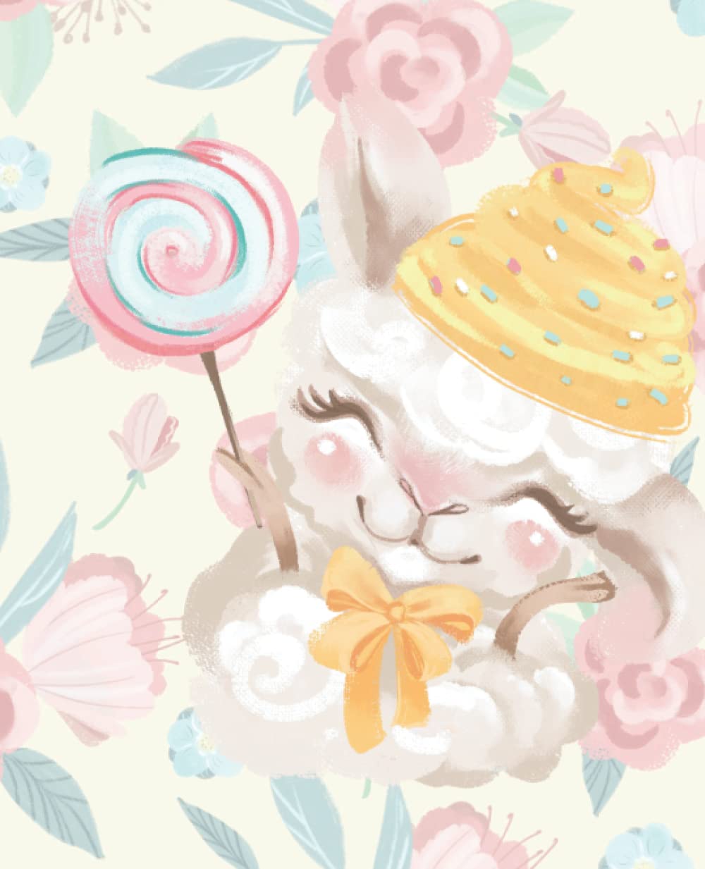 Lolly Llama Composition Notebook: Llama Themed Wide-Ruled Paper Subject Notebook (School Essentials): 120 Pages } Wide-Ruled } 7.5x9.25 Inches