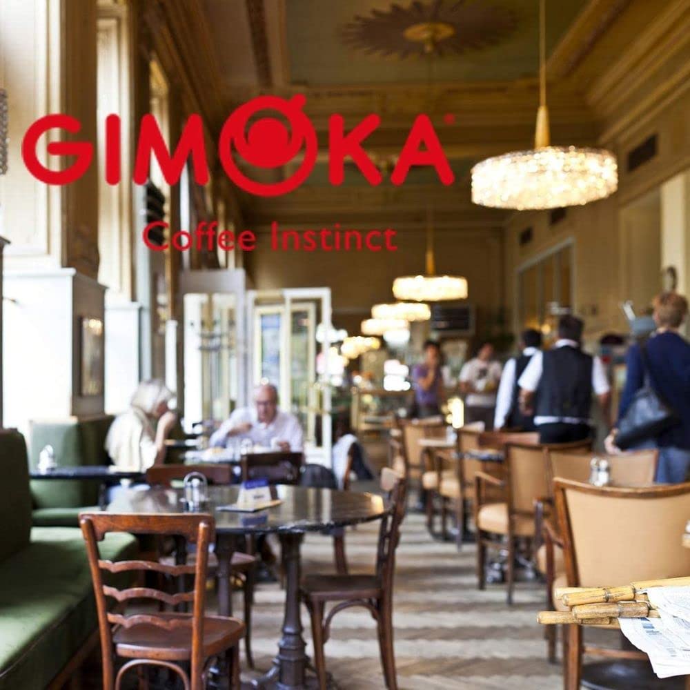 Gimoka Cápsulas Monodosis, Mezcla de Café Strong, intensidad 12-180 Cápsulas – Compatibles con Máquinas de Café Senseo - Producido en Italia - 10 paquetes de 18