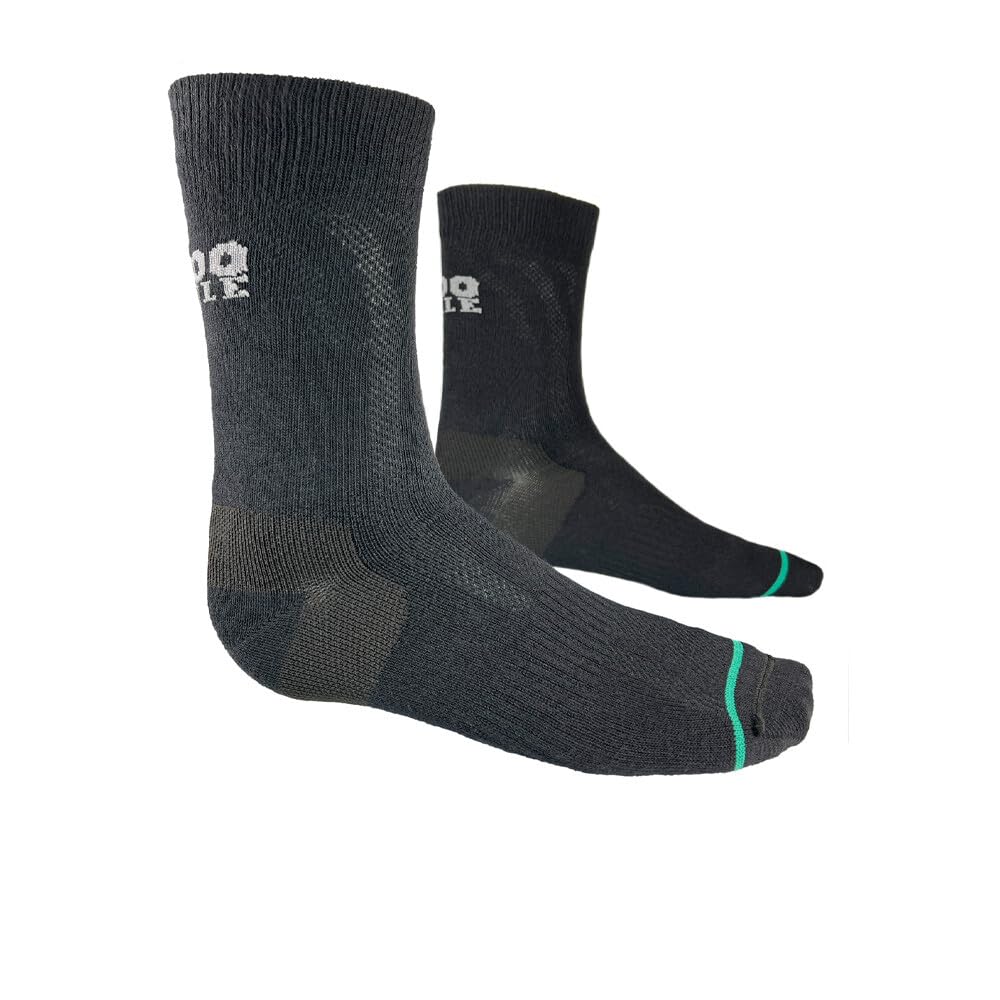 The Original 1000Mile Sock Double Layer Construction Blister Free Guarantee Repreve 87% Recycled Materials running racket sports cross training gym work superb everyday sock Total comfort no blisters Black S