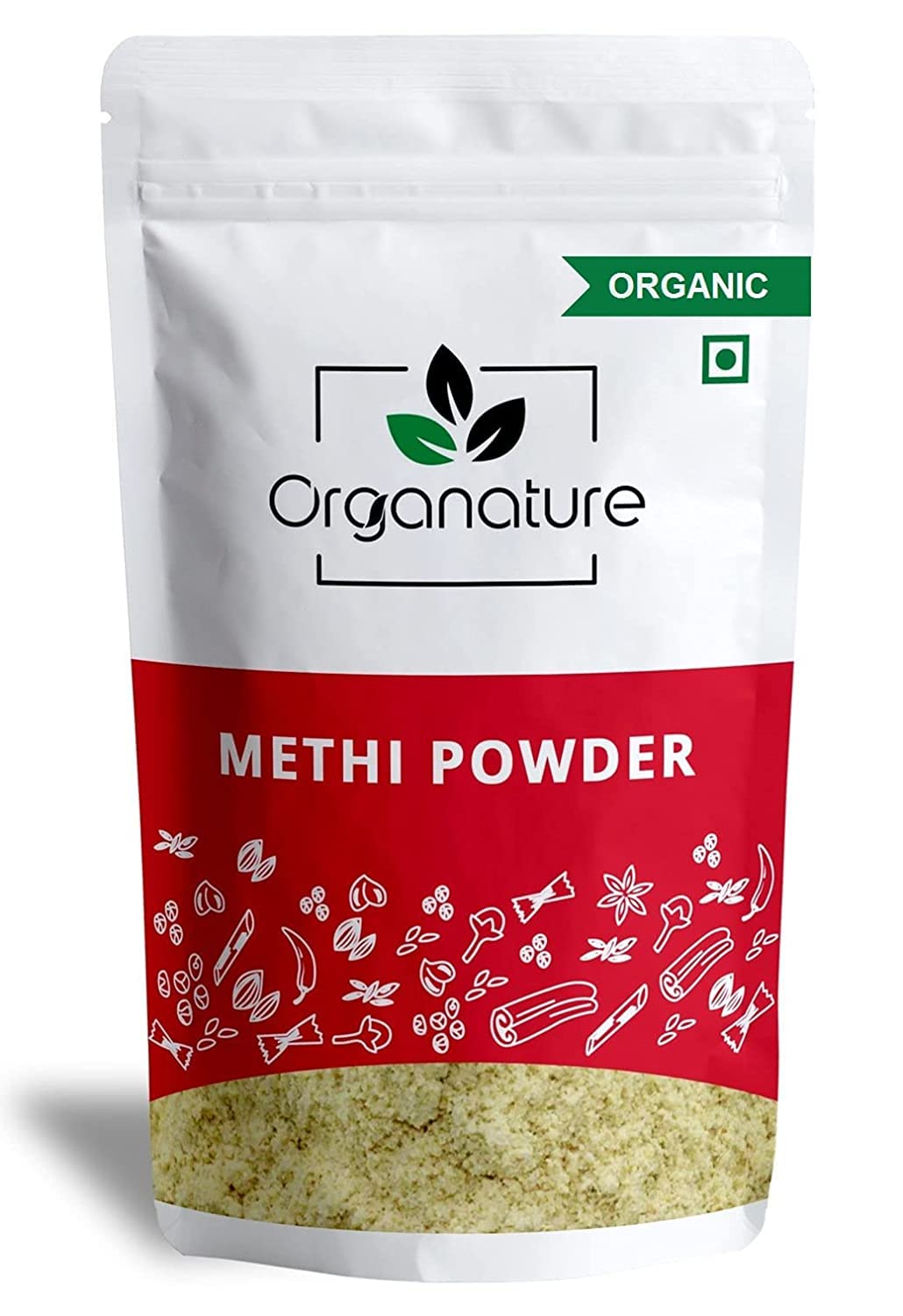 Organature Organic Methi Powder USDA Certified Dried Fenugreek Powder | Methi Dana Powder | Indian Spices & Masala Pack of 900 Grams (B097BWXZWP) Amazon Price History, Amazon Price Tracker