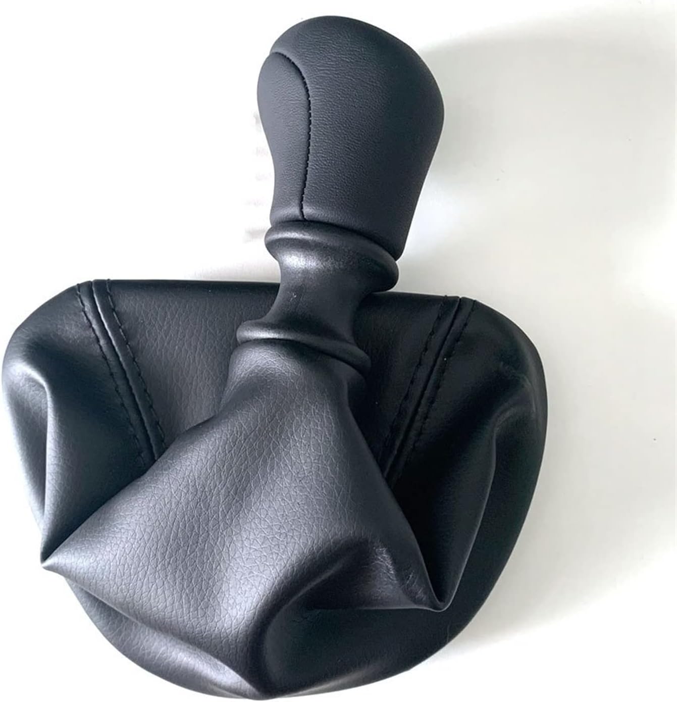 Pomo Palanca Cambios para Coche Para Mercedes Para Benz W639 Para VITO 2003-2010 Cuero Plástico Auto Cambio De Marchas Pomo Palanca Gaitor Funda De Arranque Perilla de Cambio de Marchas para Coche