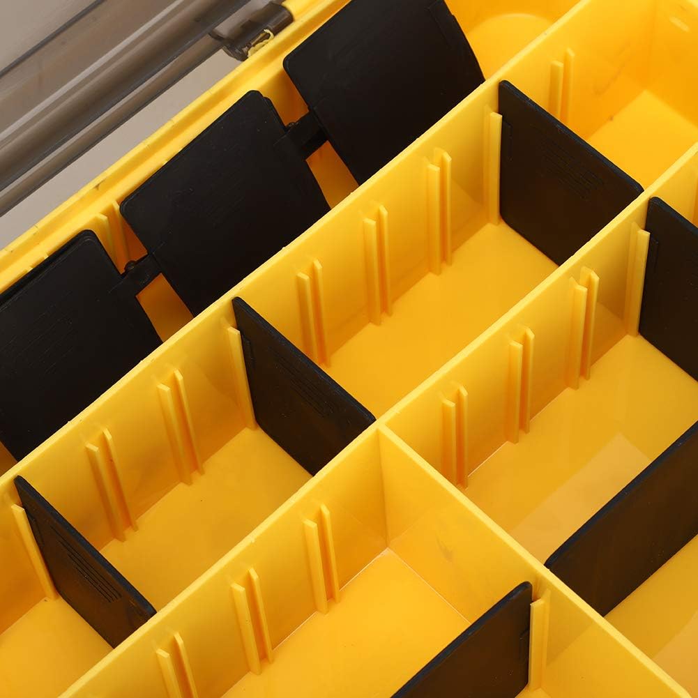 Single Layer Lure Suitcase, Plastic Storage Box for Sea Fishing, Large Capacity Tool Cabinet with ABS Handle, Sturdy and Odor Resistant Design