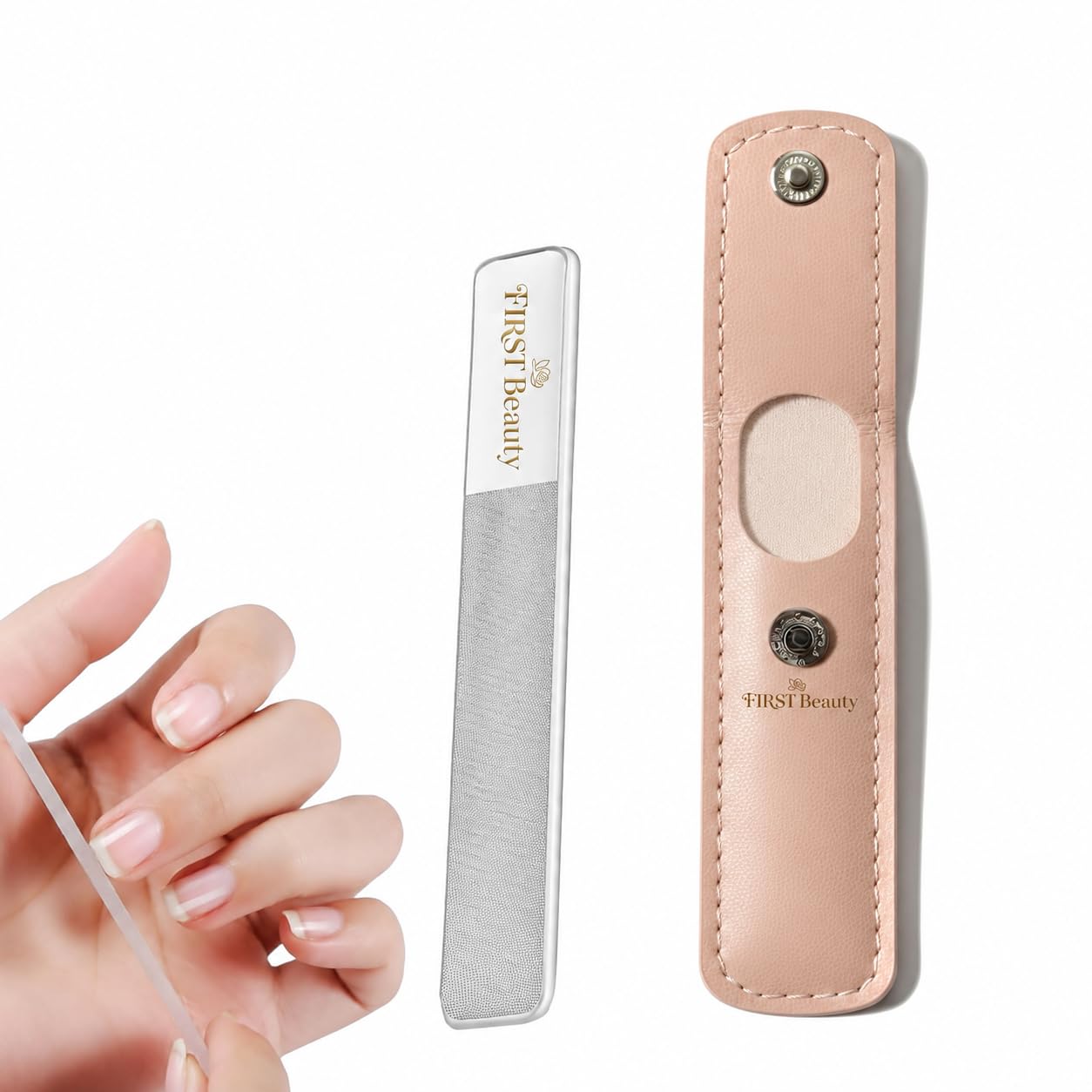 Premium Glass Nail File with Protective Leather Case and Cleaning Brush– Professional Crystal Nail Buffer for Smooth & Shiny Nails, Reusable & Travel Friendly-image-37