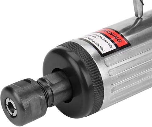 Miniatura 9 de WALFRONT Amoladora angular neumática de 14, amoladora de ángulo recto, kit de amoladora de troqueles neumáticos, máquina de grabado 1800020000rpm