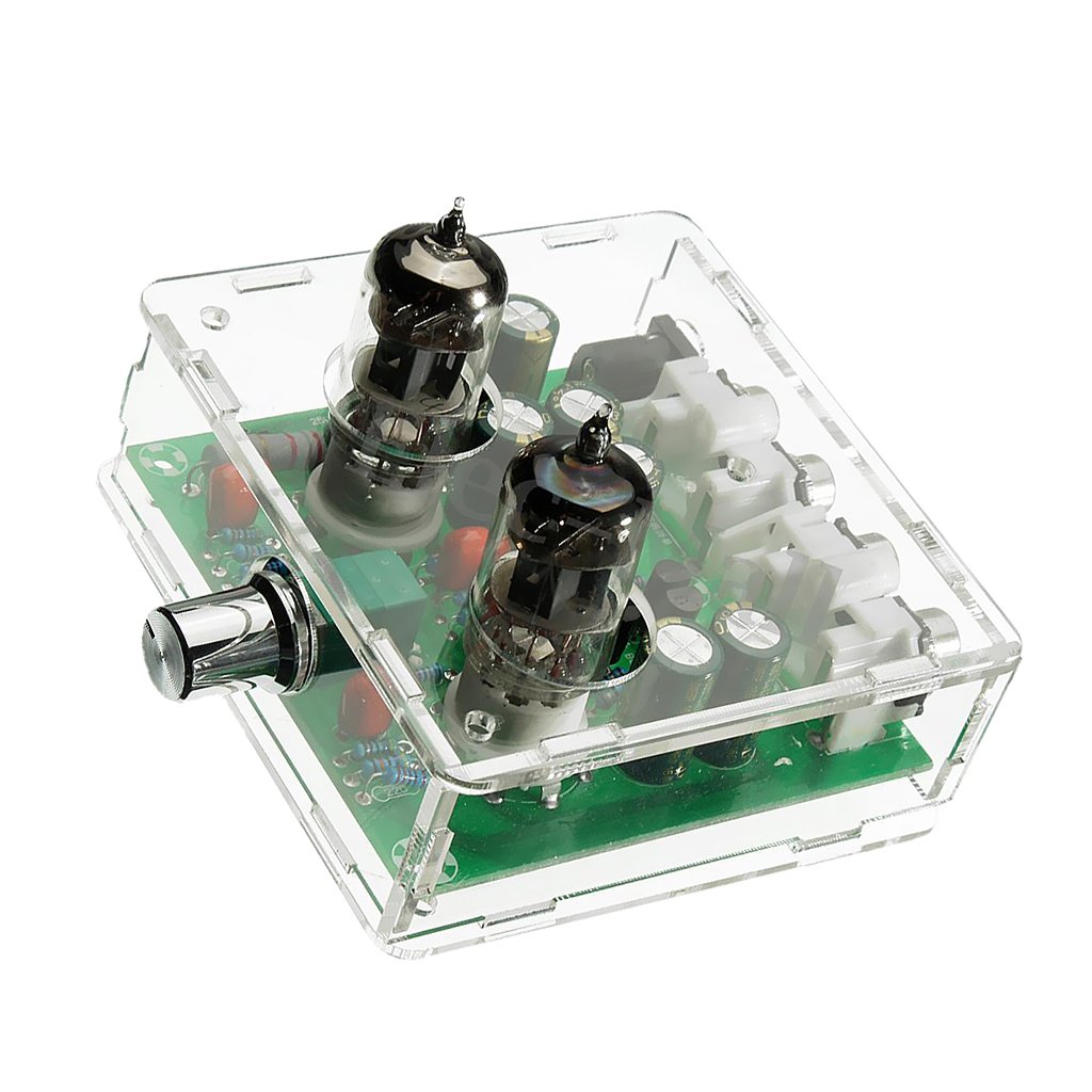 Amazon.co.jp: AC12V 6J1真空管アンプボード ヘッドフォンバッファ