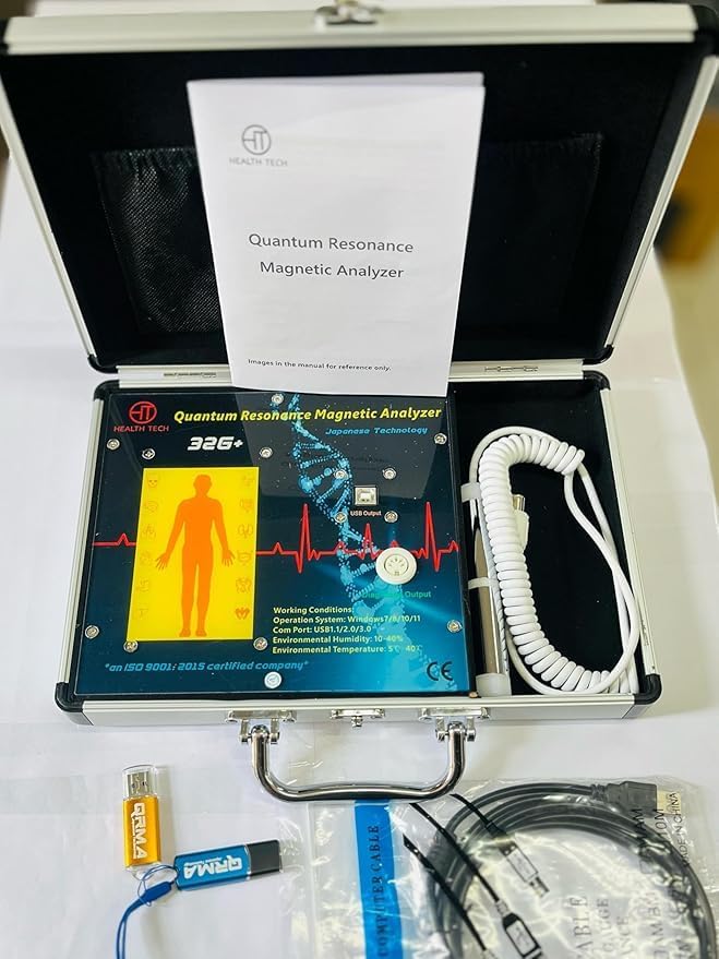 32G+ Quantum Resonance Magnetic Body Analyzer Machine and 51Test Report Technology 60s of Human Full Body Check up Machine Japanese 32th... (SINGLE)