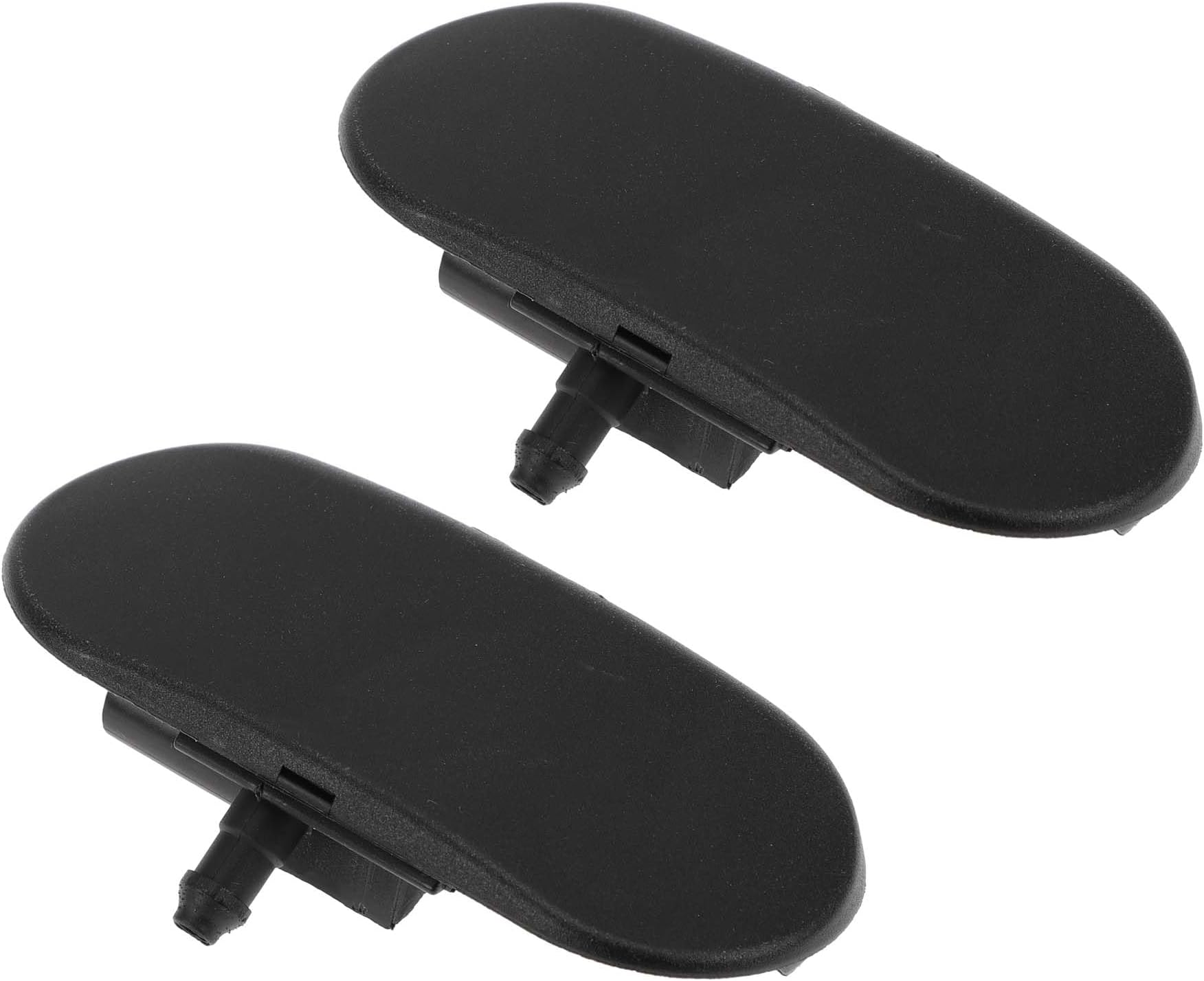 2pcs Windshield Washer Nozzle for Audi A4 2002-2008 for Audi S4 2004-2008 Front Windshield Spray Nozzles Wiper Spray Washer Jet No.8E0955988B Black Plastic