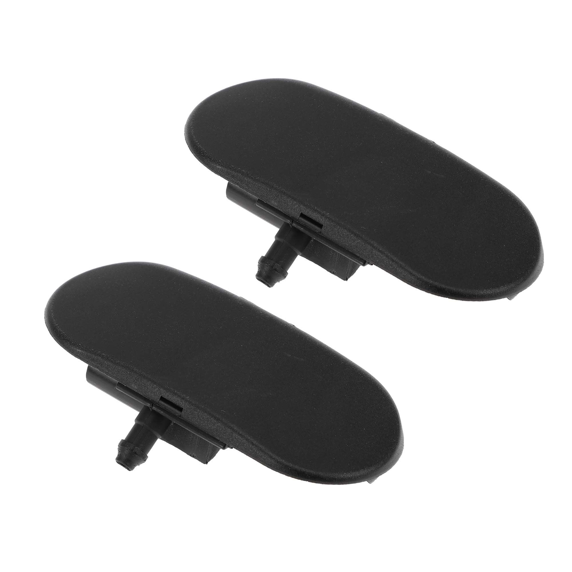 2pcs Windshield Washer Nozzle for Audi A4 2002-2008 for Audi S4 2004-2008 Front Windshield Spray Nozzles Wiper Spray Washer Jet No.8E0955988B Black Plastic