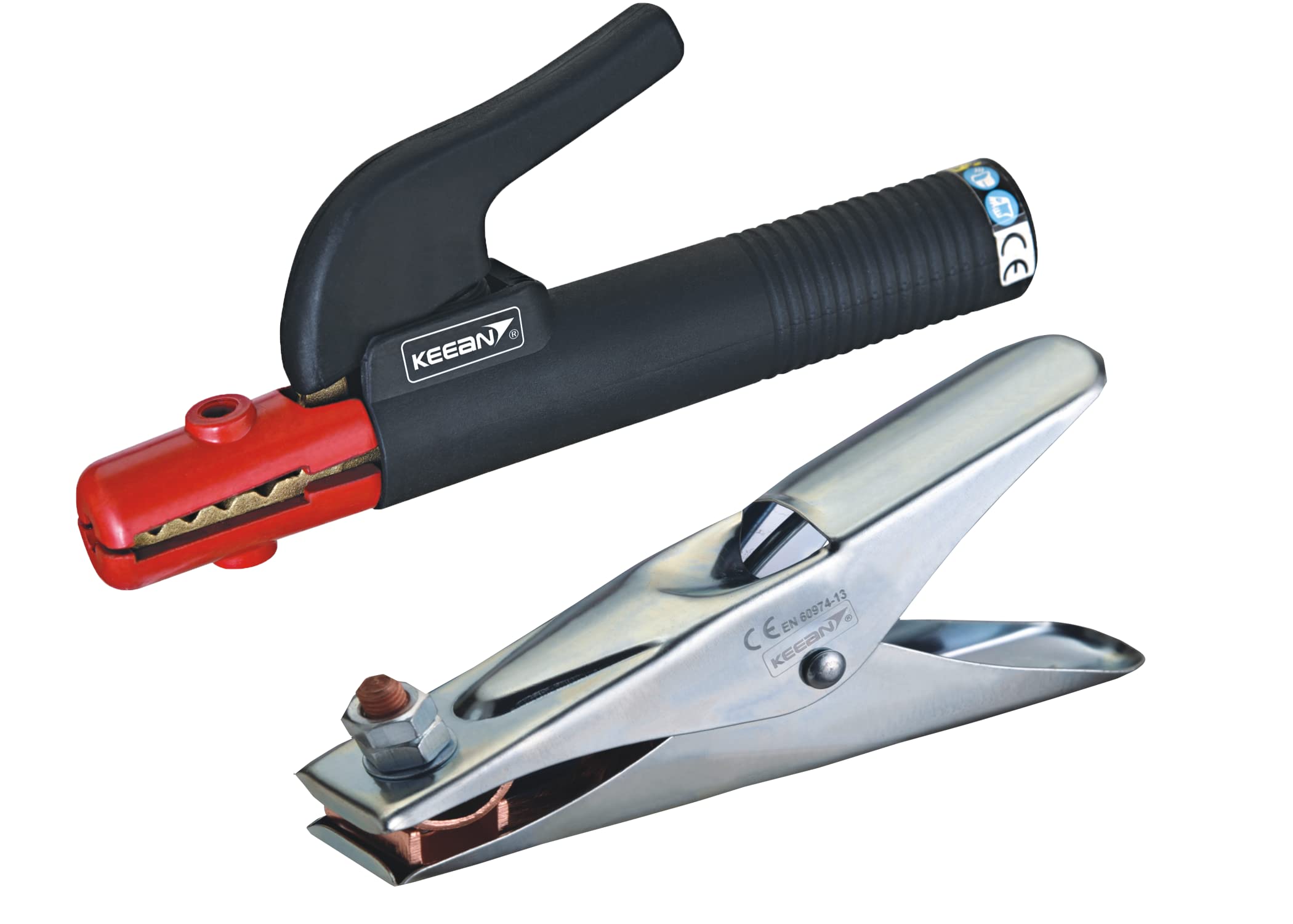 Buy KEEAN WELDING ELECTRODE HOLDER CSERIES + HEAVY DUTY EARTHING CLAMP