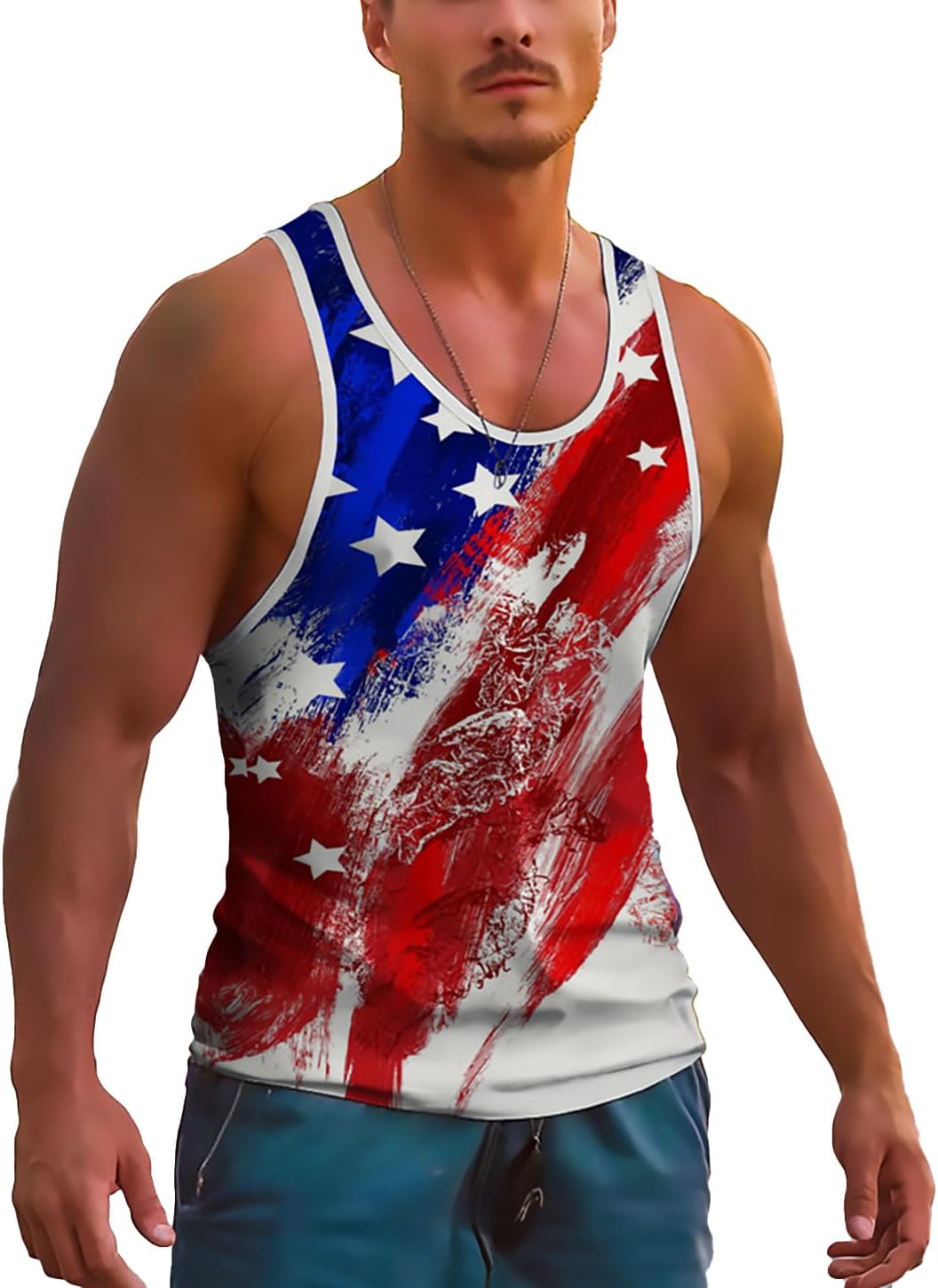 Mens Tank Tops Hawaiian Sleeveless Shirts Graphic Beach Coconut Tree Gym Tank Top