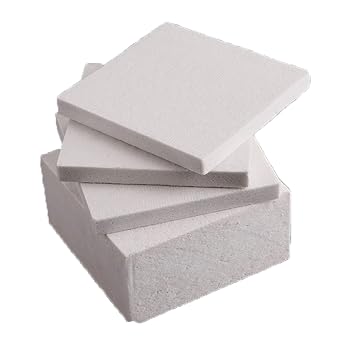 Ceramic Fibre Board, Ceramic Fibre Insulation Board for Steel/Ceramic/Glass/Oven, Width 200 mm, Length 300 mm, Thickness (5mm)