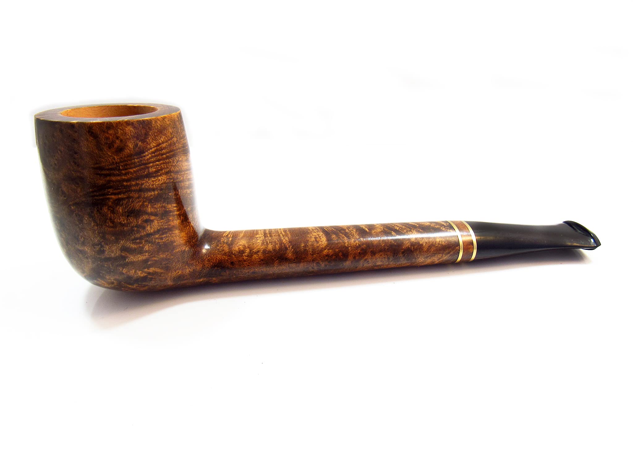 Pipa de tabaco canadiense de moda para tabaco, hecha a mano, diseñada para fumadores de pipas + caja