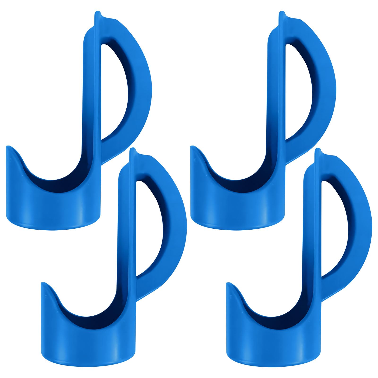 Cazstyk Blue Group Abs Note Designed Beverage Handles For Holding Cans During Social Gatherings Camping Drink Tool