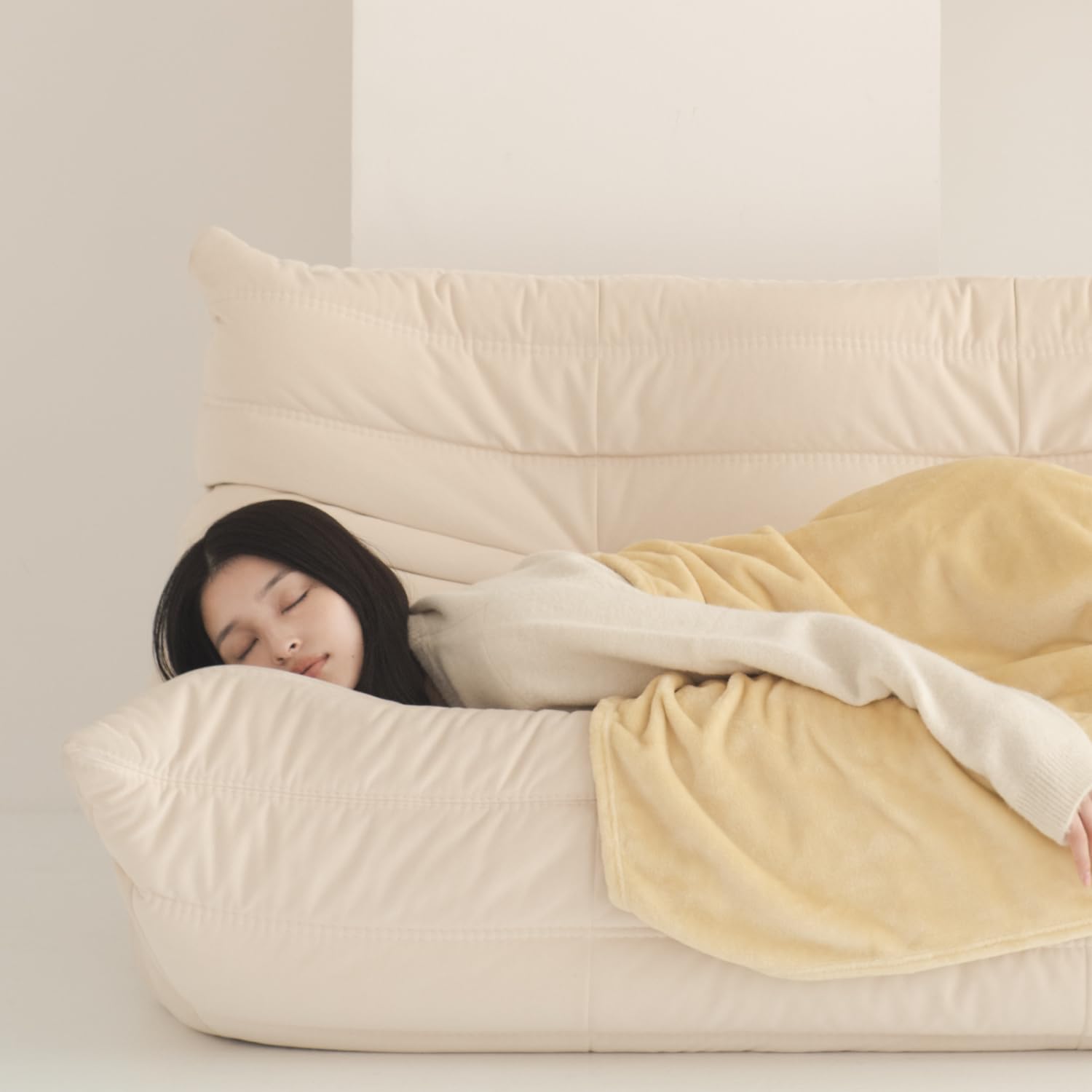 nishikawa 【 西川 】 もちもちブランケット シングル イエロー Amazon｜nishikawa 【 西川 】 hauu もちもちブランケット シングル