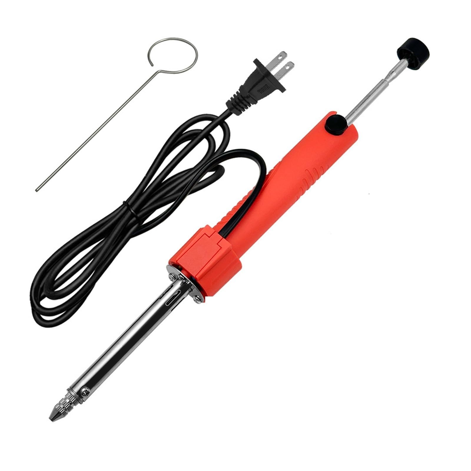 Solder Iron Pen Welding Repair Tool 1set 30W Solder Sucker Welding Tin Absorber Desoldering Pump/Soldering Iron/Removal(110V-US)