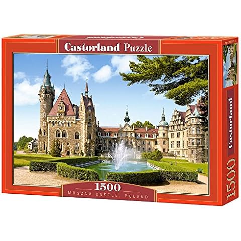 Castorland 1500 Piece Moszna Castle Jigsaw Puzzle Cover