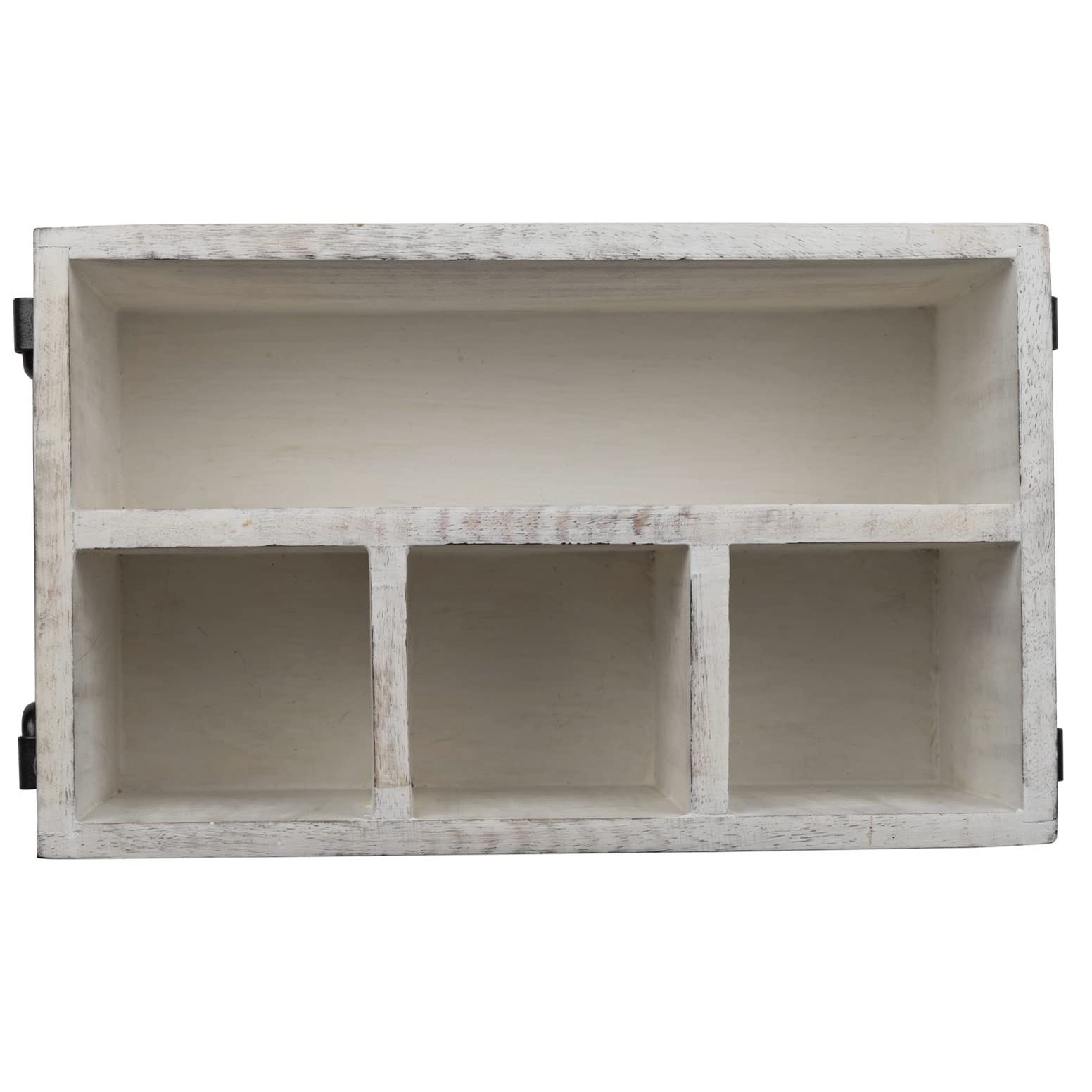 GoCraft 4 Compartment Flatware Caddy, Cutlery Holder, Silverware Condiment Organizer with Napkin Holder for Kitchen Dining - Image 3