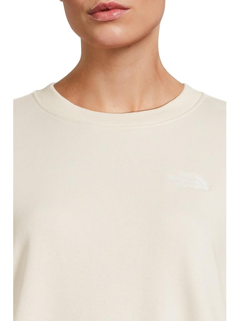 White The North Face Evolution Embroidered Oversized Crew