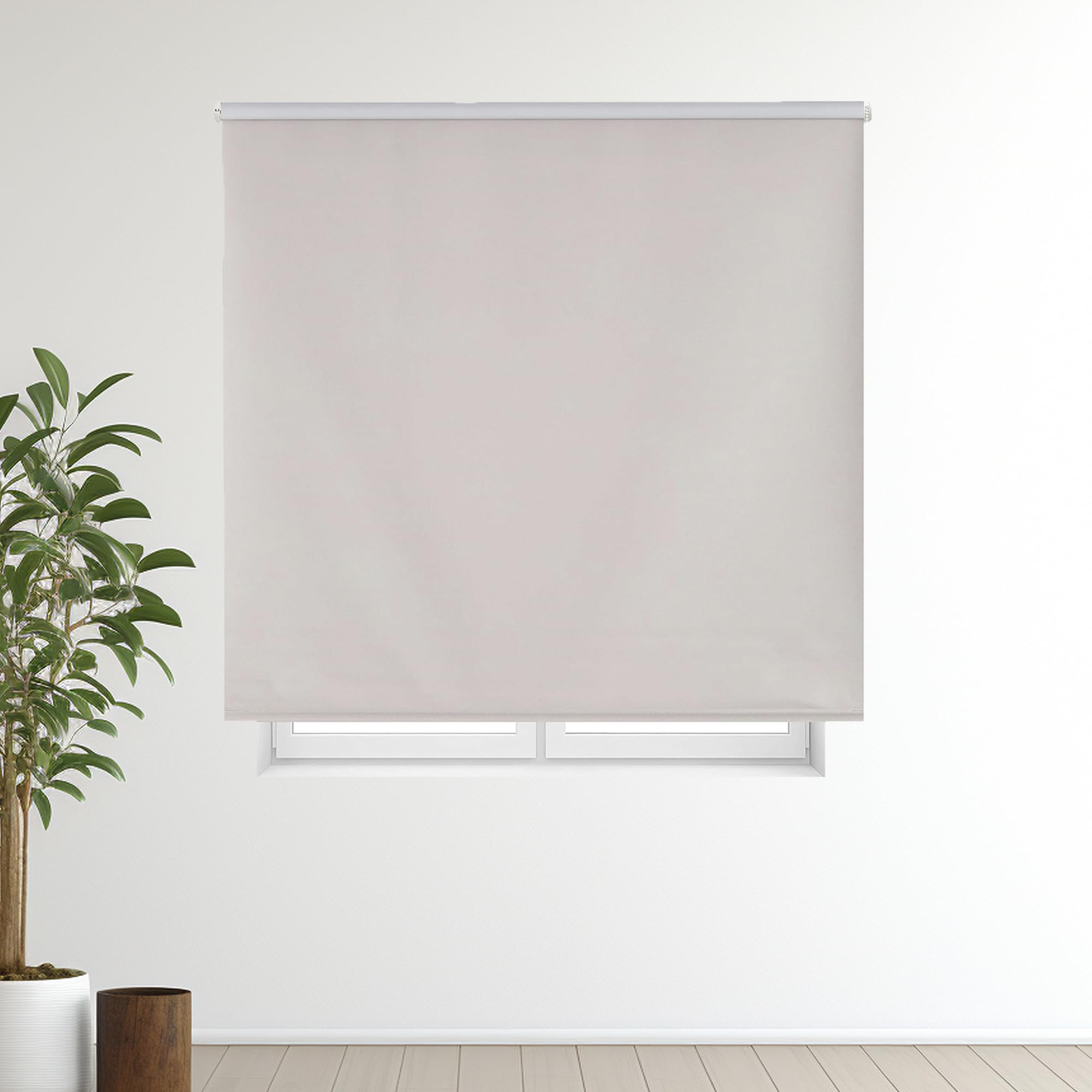 Store Enrouleur Opaque uni Gris 150 x 175 cm Dimensions du Tissu 147 x 170 cm