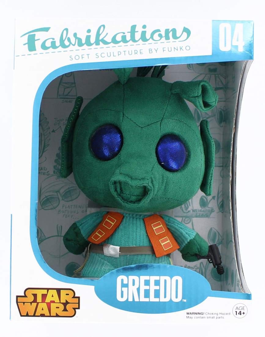 Amazon.com: Star Wars Funko Fabrikations Greedo Soft Sculpture