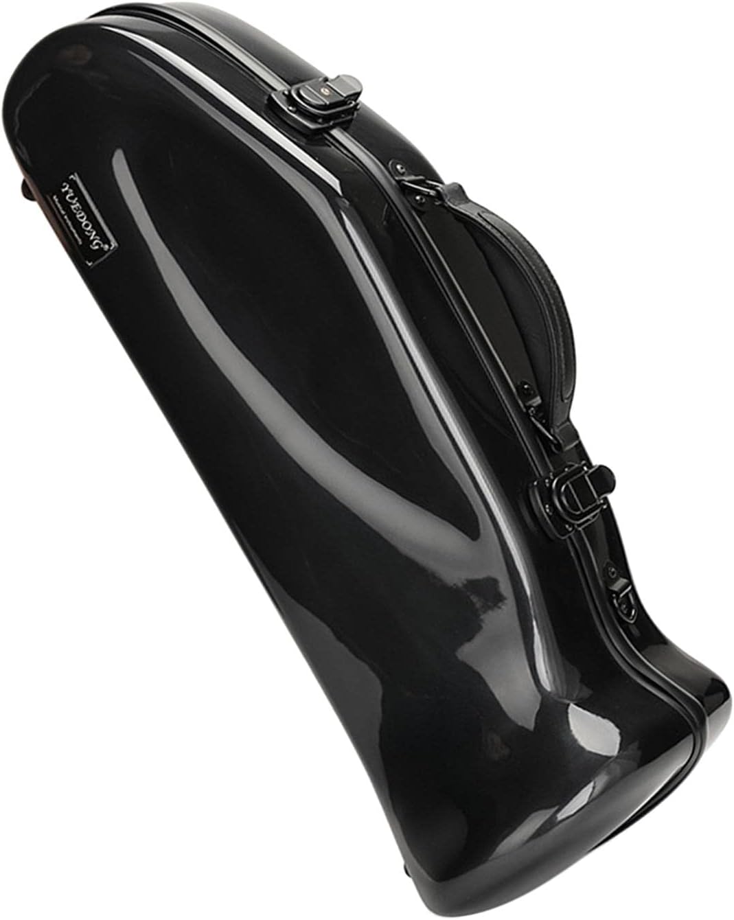 Generic トランペットケース 軽量バッグ カーボンファイバー製 ショルダー調節可能 安全ロック付き 強化ヒンジ 通気性 持ち運