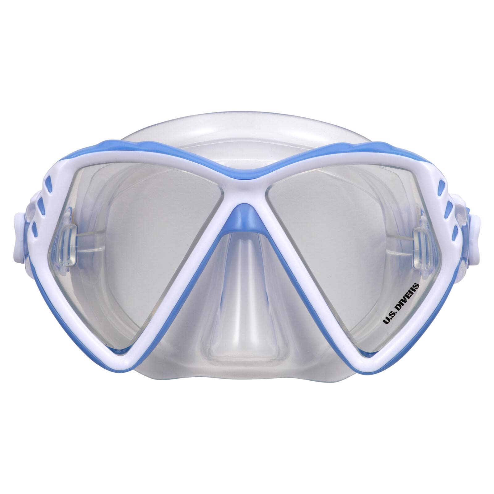 U.S. DiversRegal Jr Kids Snorkeling Mask - Adjustable 2-Window Mask, Leak-Free Customized Fit, Shatter-Resistant Fog Free Lens - Play Series | Unisex, Children (Ages 4+)