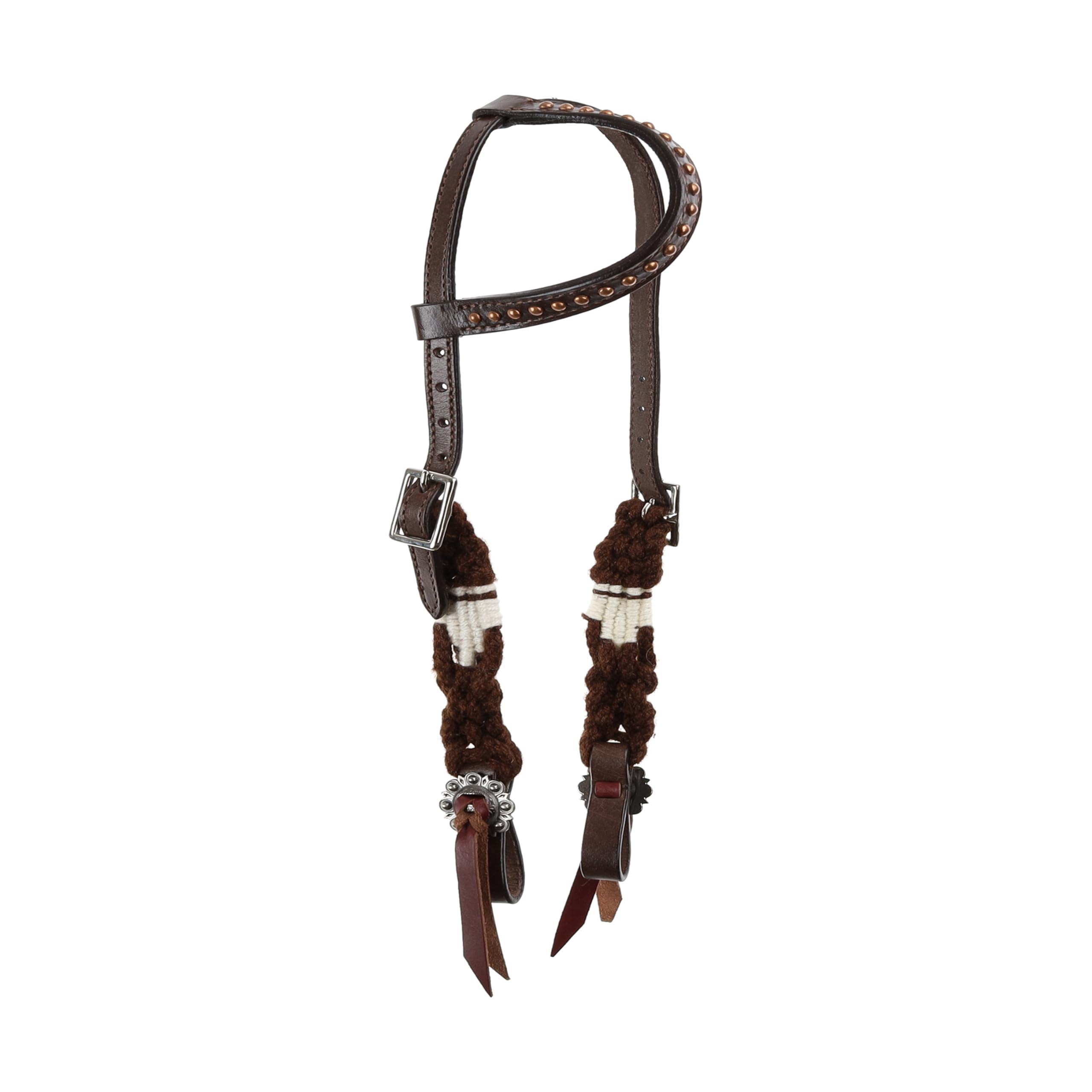 Showman High Desert Mohair Single Ear Headstall & Breast Collar Set - Pony Size