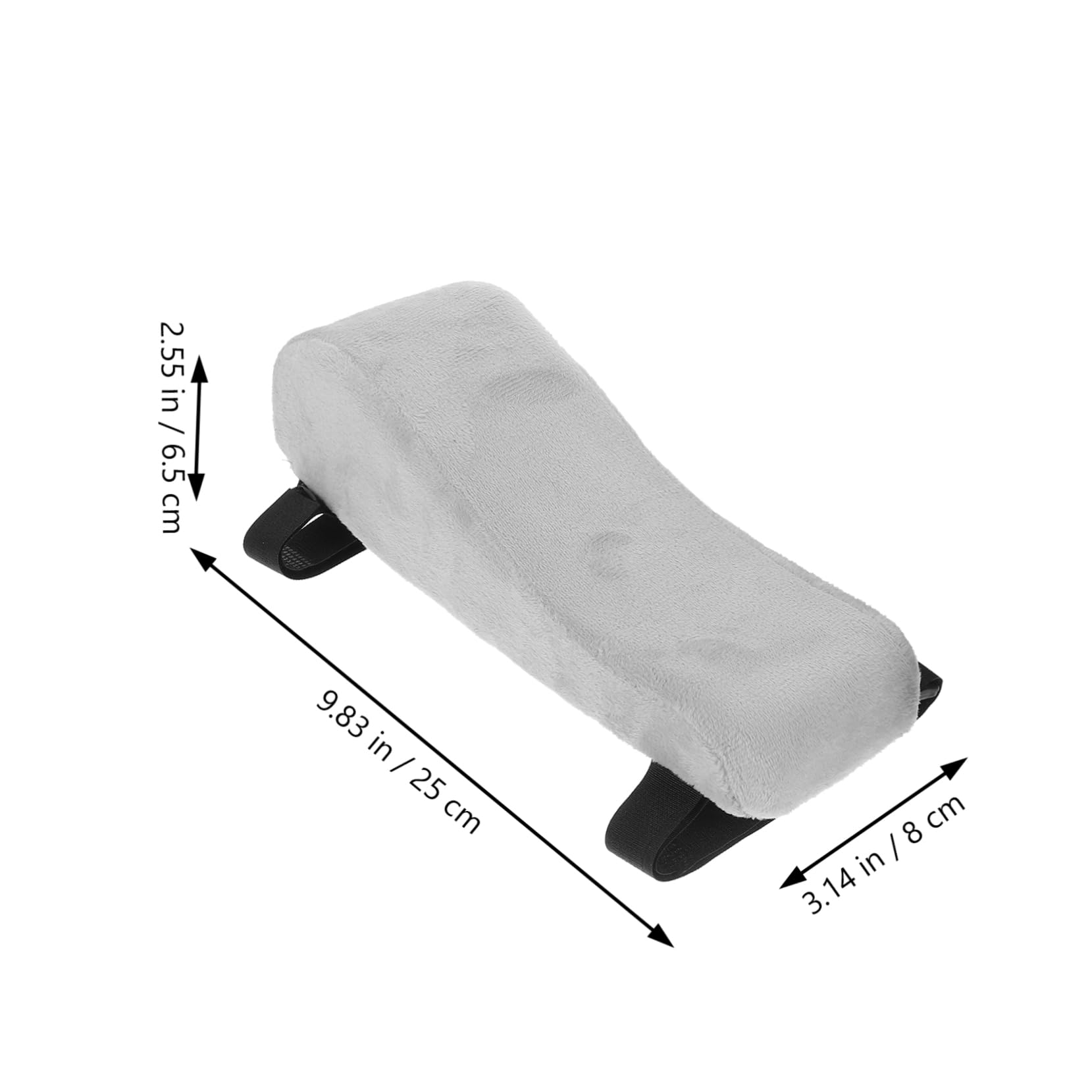 Angoily 2 Ensembles Coussin Accoudoir De Chaise Mousse Mémoire Housse pour Soulager Pression des Coudes Support Ergonomique pour Gaming 2 Pièces * 2