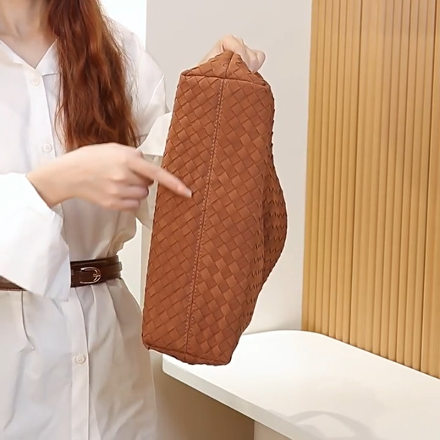 Bolso Tote Rejolly de Gamuza Tejida para Mujer miniatura 7