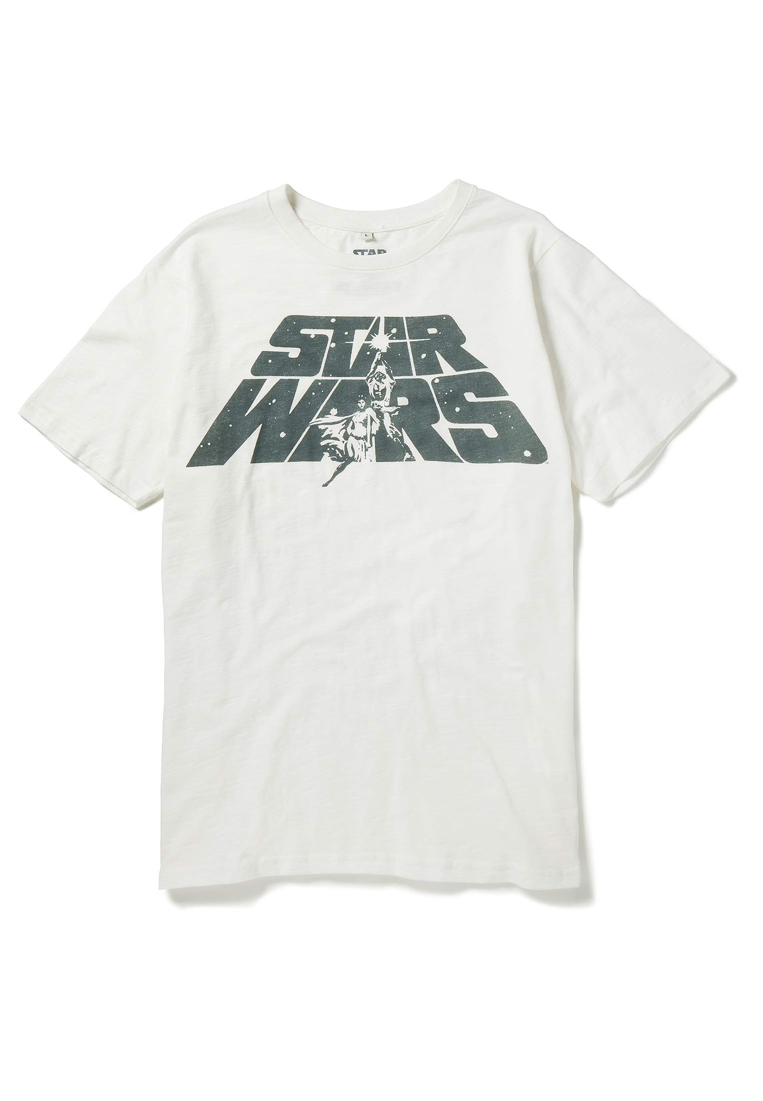 Recovered Star Wars Original Logo White T-Shirt