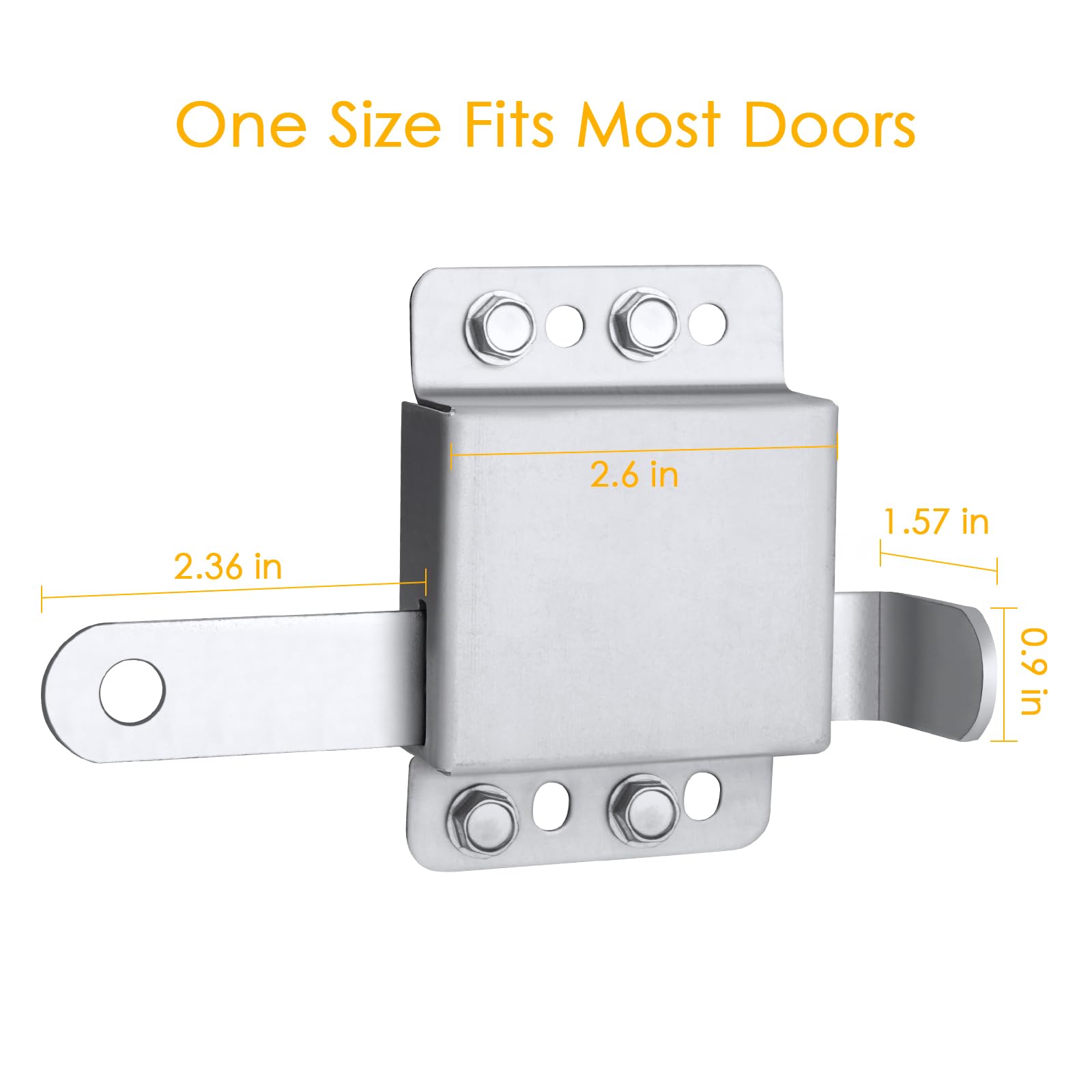 Garage Door Side Lock Latch Security Slide Door Locks