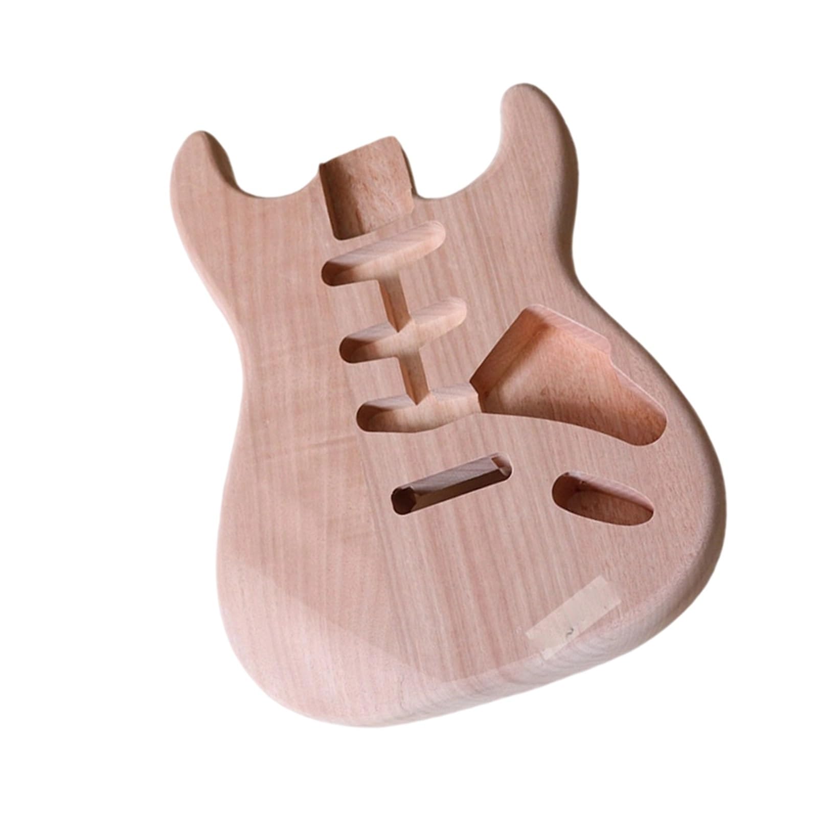 Trzyczęściowa Gitara Elektryczna Z Korpusem Mahoniu Akcesoria Do Samodzielnego Montażu Lite Drewno Zestaw Samodzielnego Montażu Korpusu Gitary