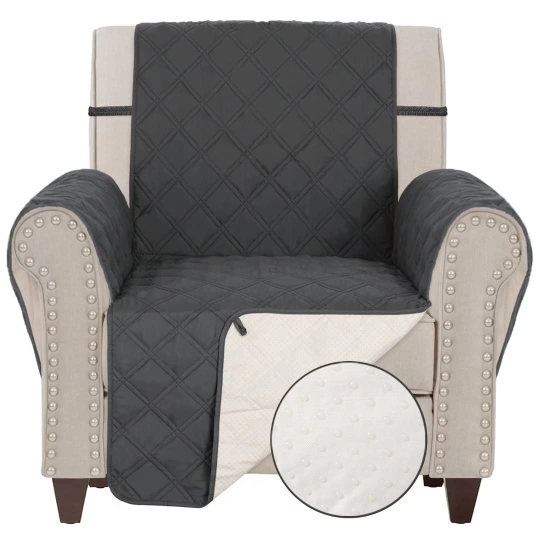 TOMORO NonSlip Chair Sofa Slipcover 100 Waterproof Quilted Sofa