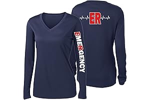 Custom Dri-Fit Shirt: ER Dri-Fit Long Sleeve Tee for Nursing Students