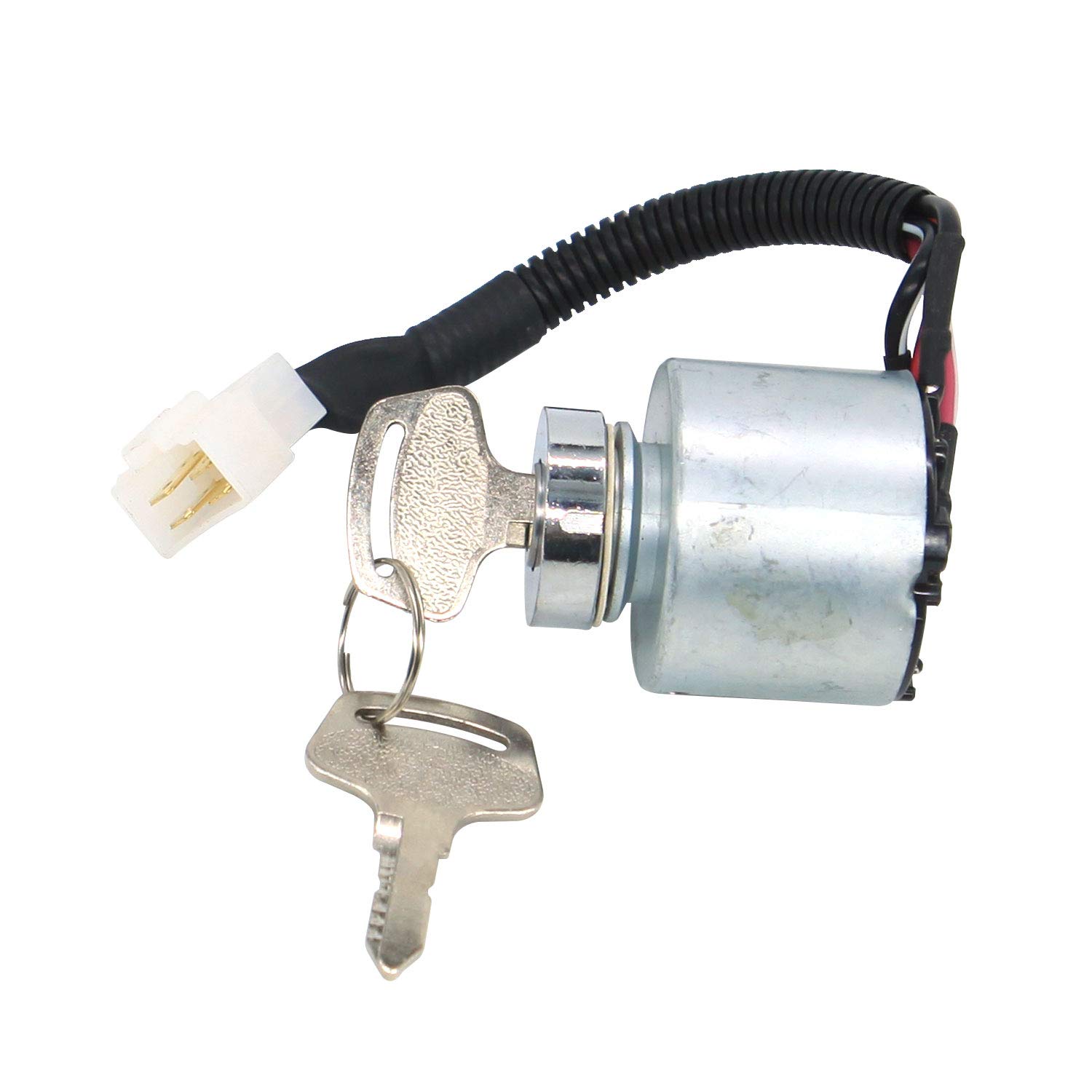 37410-55150 Kubota 10 Chiavi Ricambio Interruttore Accensione 37410-55150 Per Trattori Kubota BX1500, BX1800, BX2200 Chiavi Accensione Trattore