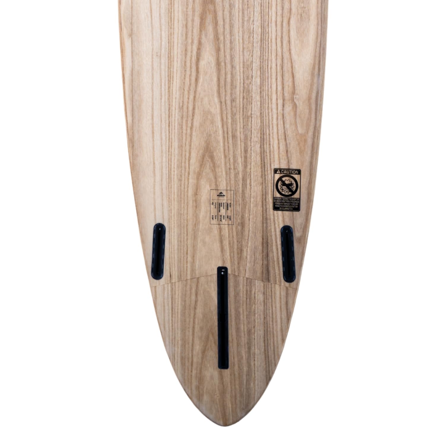 Atlantic Boards | Tavola da surf Longboard | Lagoon | 9' x 22 5/16" x 2 - 68L | Legno naturale ed epossidico | Sistema US Box & Future Fins